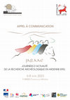 Research paper thumbnail of Appel a communication des 3e Journées d'actualité de la recherche archéologique en Ardenne-Eifel