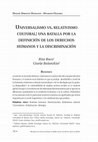 Research paper thumbnail of Universalismo vs. relativismo cultural: uma batalha pela definição de direitos humanos e discriminação