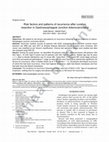 Research paper thumbnail of Risk factors and patterns of recurrence after curative resection in Gastroesophageal Junction Adenocarcinoma