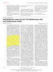 Research paper thumbnail of Something New under the Sun? The Mediterranean Diet and Cardiovascular Health