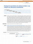 Research paper thumbnail of Evaluation of prevalence of Haller cells and their relationship with maxilofacial changes