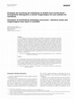 Research paper thumbnail of Avaliação da ocorrência de metástases no âmbito buco-maxilo-facial: levantamento bibliográfico e estudo imaginológico de caso sediado em mandíbula