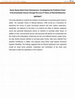 Research paper thumbnail of Green Homes Need Green Homeowners: Investigating the Predictive Power of Environmental Concern through the Lens of Theory of Planned Behaviour