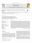 Research paper thumbnail of Optimisation of experimental operation of borehole thermal energy storage