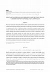 Research paper thumbnail of Military Spending-Household Consumption Nexus: A Heterogeneous Panel Data Approach - La relazione tra spesa militare e consumi delle fam iglie: un approccio panel data