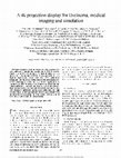 Research paper thumbnail of A 4k projection display for D-cinema, medical imaging and simulation