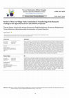 Research paper thumbnail of Toprak İşleme Araçlarında Aşınma Konusunun Değerlendirilmesi: Araştırma Bulgularının Tarım Sektörüne Aktarılmasındaki Kısıtlamalar ve Çözüm Önerileri