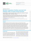 Research paper thumbnail of Microbial composition of biofilms associated with lithifying rubble of Acropora palmata branches