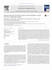 Research paper thumbnail of Structural diversity and mode of action on lipid membranes of three lactoferrin candidacidal peptides