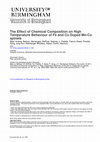 Research paper thumbnail of The effect of chemical composition on high temperature behaviour of Fe and Cu doped Mn-Co spinels