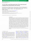 Research paper thumbnail of An up-to-date crustal deformation map of Iran using integrated campaign-mode and permanent GPS velocities