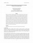 Research paper thumbnail of Examining the Effectiveness of Electronic Group Communication Technologies: The Role of the Conversation Interface