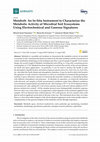 Research paper thumbnail of Metabolt: An In-Situ Instrument to Characterize the Metabolic Activity of Microbial Soil Ecosystems Using Electrochemical and Gaseous Signatures