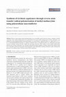 Research paper thumbnail of Synthesis of tri-block copolymers through reverse atom transfer radical polymerization of methyl methacrylate using polyurethane macroiniferter