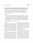 Research paper thumbnail of Seasonal variations in cholesterol content of the Indian squid Uroteuthis (Photololigo) duvaucelii (d'Orbigny [in Ferussac and d'Orbigny], 1835