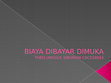 Research paper thumbnail of Biaya dibayar dimuka 1