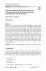 Research paper thumbnail of Distorting Fundamental Norms of International Law to Resurrect the Soviet Union: The International Law Context of Russia’s Invasion of Ukraine