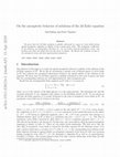 Research paper thumbnail of On the asymptotic behavior of solutions of the 2d Euler equation