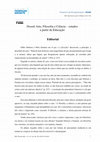 Research paper thumbnail of Arte, Filosofia e Ciência – estudos a partir da Educação