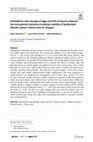 Research paper thumbnail of Extended in vitro storage of eggs and milt increases maternal but not paternal variation in embryo viability of landlocked Atlantic salmon (Salmo salar m. sebago)