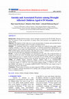 Research paper thumbnail of Anemia and Associated Factors among Drought Affected Children Aged 6-59 Months