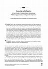 Research paper thumbnail of Steamships to Suffragettes: A Case Study of Interpretative Museology, Public Engagement, and Digital Development