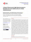 Research paper thumbnail of A Smart Fluorescent Light Spectroscope to Identify the Pork Adulteration for Halal Authentication