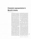 Research paper thumbnail of Cinematic Representation in Marathi Cinema