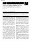 Research paper thumbnail of Chemical Composition of the Fruit Oils of Five Fortunella Species Grown in the Same Pedoclimatic Conditions in Corsica (France)