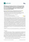 Research paper thumbnail of Anti-Quorum Sensing Activity of 12 Essential Oils on chromobacterium violaceum and Specific Action of cis-cis-p-Menthenolide from Corsican Mentha suaveolens ssp. Insularis