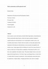 Research paper thumbnail of Myth, Synchronicity, and the Physical World