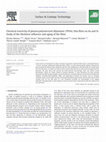 Research paper thumbnail of Chemical reactivity of plasma polymerized allylamine (PPAA) thin films on Au and Si: Study of the thickness influence and aging of the films