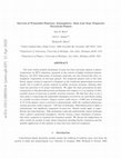 Research paper thumbnail of Survival of Primordial Planetary Atmospheres: Photodissociation-driven Mass Loss