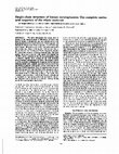 Research paper thumbnail of Single-chain structure of human ceruloplasmin: the complete amino acid sequence of the whole molecule