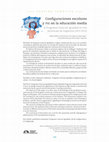 Research paper thumbnail of Configuraciones escolares y TIC en la educación media