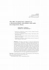 Research paper thumbnail of The effect of pulsed laser radiation on a thermoviscoelastic semi-infinite solid under two-temperature theory