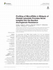 Research paper thumbnail of Profiling of MicroRNAs in Midguts of Plutella xylostella Provides Novel Insights Into the Bacillus thuringiensis Resistance