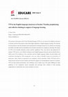 Research paper thumbnail of VTS in the English language classroom in Sweden: Visuality, paraphrasing and collective thinking in support of language learning