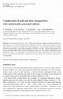 Research paper thumbnail of Complexation of gold and silver nanoparticles with radiolytically-generated radicals