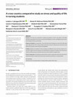 Research paper thumbnail of A cross-country comparative study on stress and quality of life in nursing students