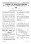 Research paper thumbnail of Desinging of 3D Seismic Survey And Data Processing of Abu Amood Oil Field Southern of Iraq