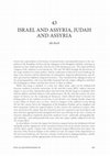 Research paper thumbnail of Koch, I. 2023. Israel and Assyria, Judah and Assyria. Pp. 693–712 in Keimer, K.H. and Pierce, G.A. eds. The Ancient Israelite World. London and New York: Routledge.