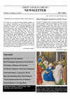 Research paper thumbnail of 'Eighteenth-Century Coffee Houses, 'New Libraries' and Christ Church', in Christ Church Library Newsletter (Vol.10, Issues 1-3, 2017-2018), 37-40.