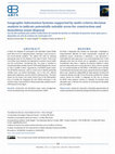 Research paper thumbnail of Geographic Information Systems supported by multi-criteria decision analysis to indicate potentially suitable areas for construction and demolition waste disposal