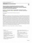 Research paper thumbnail of Colluvial sediments originating from past land-use activities in the Erzgebirge Mountains, Central Europe: occurrence, properties, and historic environmental implications