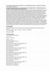 Research paper thumbnail of An anaerobic field injection experiment in a landfill leachate plume, Grindsted, Denmark: 1. Experimental setup, tracer movement, and fate of aromatic and chlorinated compounds