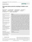 Research paper thumbnail of Miconazole induces protective autophagy in bladder cancer cells