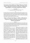 Research paper thumbnail of Mechanical properties and water absorption of low-density polyethylene/sawdust composites