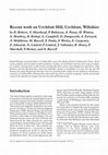 Research paper thumbnail of Urchfont Hill Wiltshire