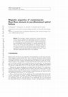 Research paper thumbnail of Magnetic properties of commensurate Bose-Bose mixtures in one-dimensional optical lattices